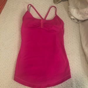 Lululemon | hot pink Tank | Size 6